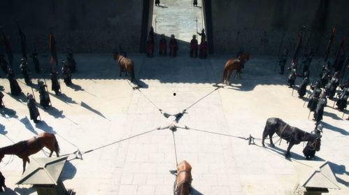 五马分尸图片,惊悚画面背后的残酷真相